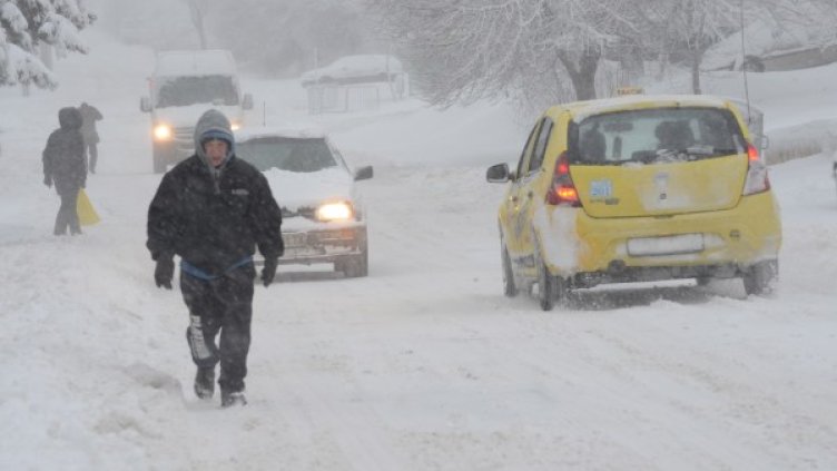 Зимата в Добрич е най-люта. Снимка: БТА