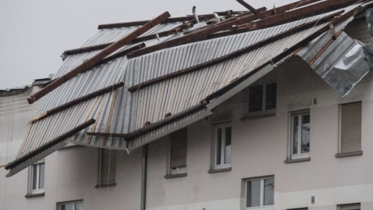 Лошото време не подмина и Германия. Снимка: БТА