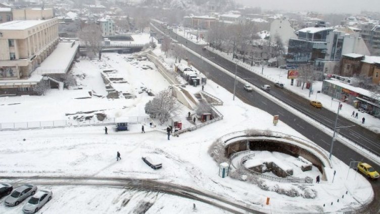 Зимата в Пловдив. Снимка: БТА