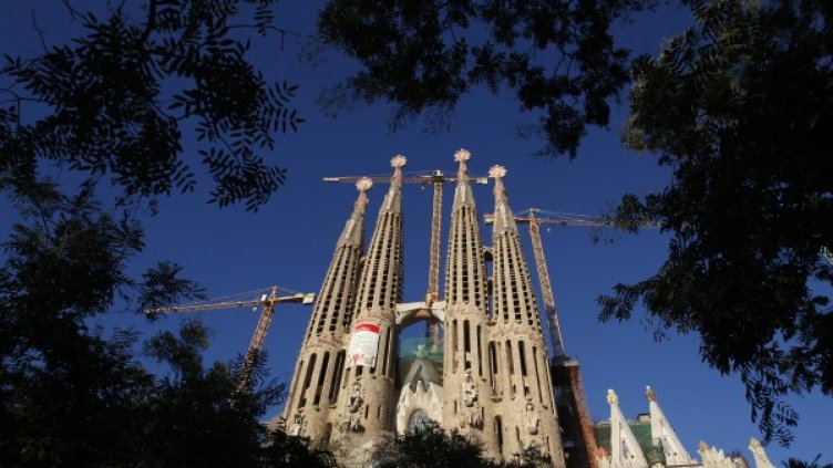 Известната църква Саграда Фамилия Снимка: архив Reuters