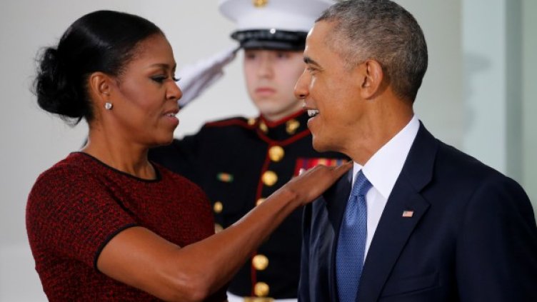 Мишел и Барак Обама. Снимка: архив, Reuters