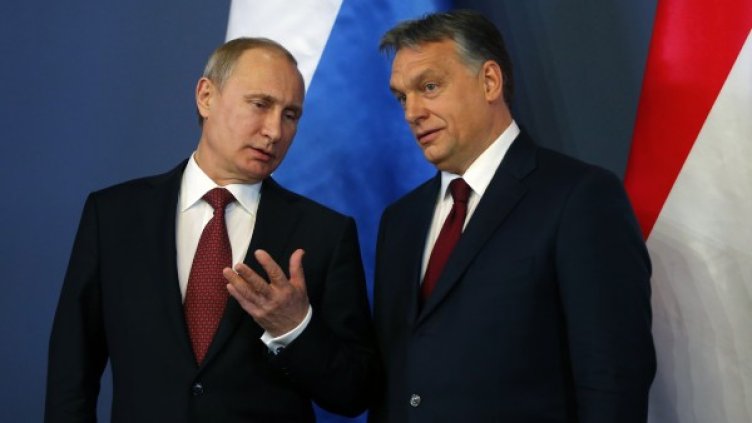 Владимир Путин и Виктор Орбан. Снимка: архив, Reuters