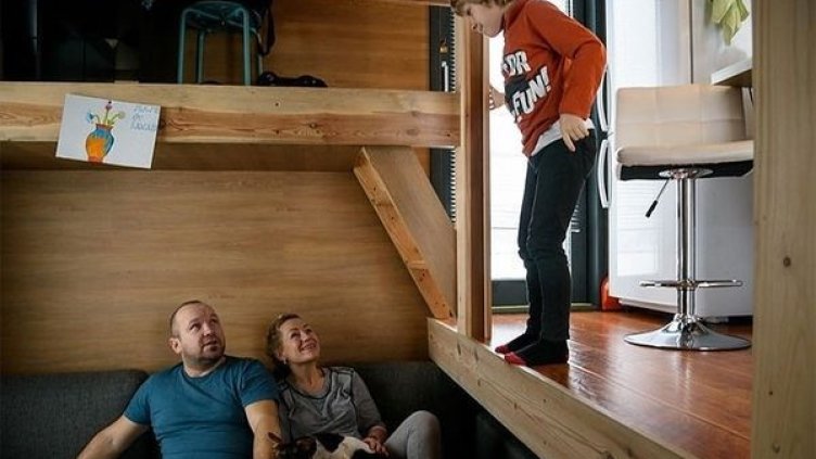 Уютен дом от 16 квадрата? Да, при това за трима