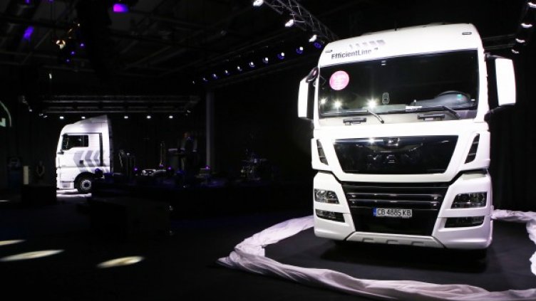 Над 850 товарни автомобила продадени от вносителя на MAN в България