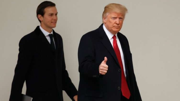 Джаред Къшнър и Доналд Тръмп. Снимка: архив, Reuters
