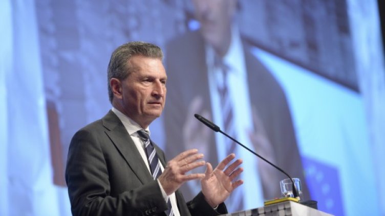 Гюнтер Йотингер. Снимка: архив, Reuters