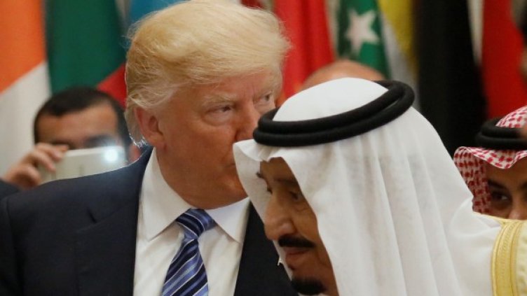 Доналд Тръмп и крал Салман. Снимка: Reuters