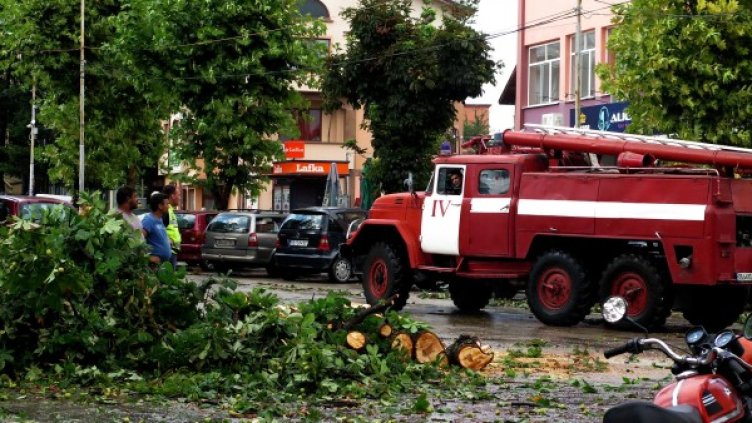 Буря отнесе покриви и дървета в Луковит