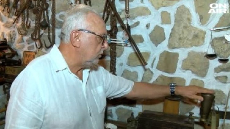 Мерки и теглилки: Кмет с колекция кантари