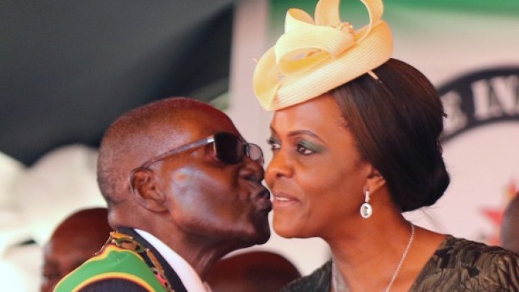 Робърт Мугабе и Грейс Мугабе. Снимка: архив, Reuters