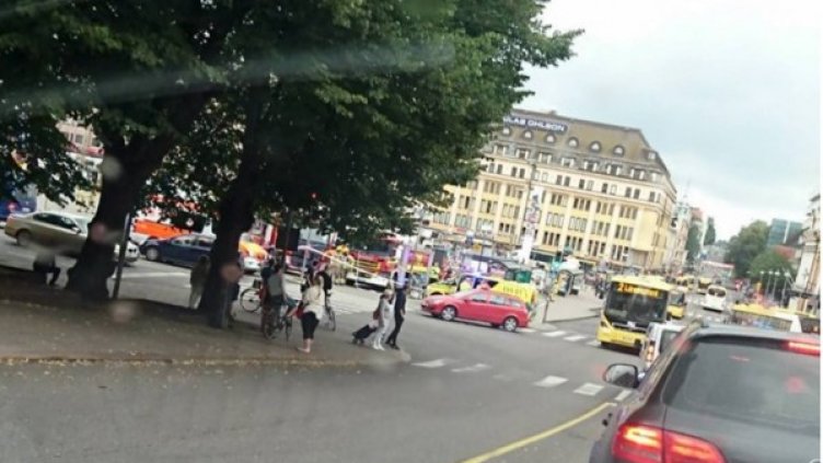 Мястото на нападението в Турку. Снимка: БТА