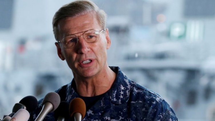 Вицеадмирал Джоузеф Окойн. Снимка: Reuters