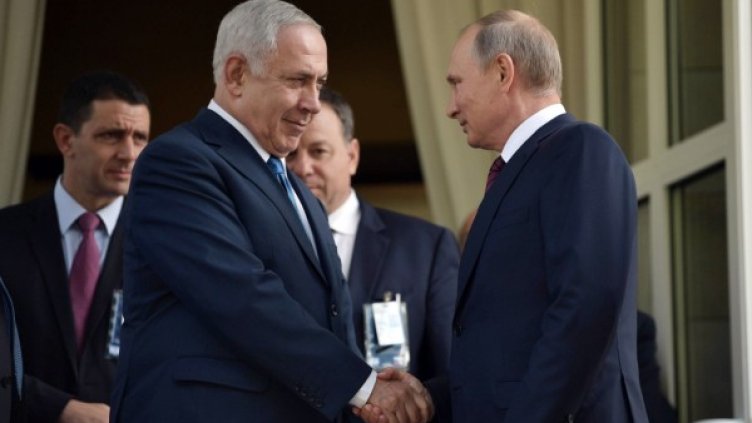 Бенямин Нетаняху и Владимир Путин. Снимка: БТА