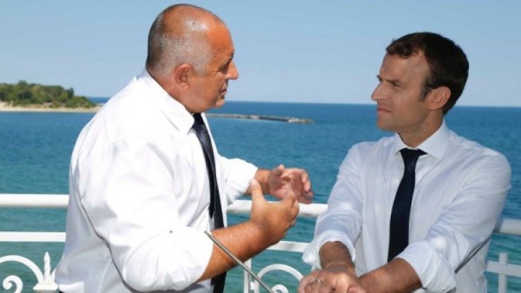 Макрон дойде у нас, но губи доверие в страната си. Снимка: Facebook