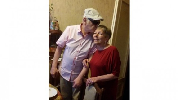 Евелина със съпруга си Спас Снимка: 24 часа