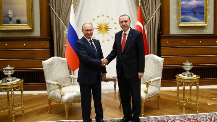 Владимир Путин и Реджеп Ердоган. Снимка: Reuters