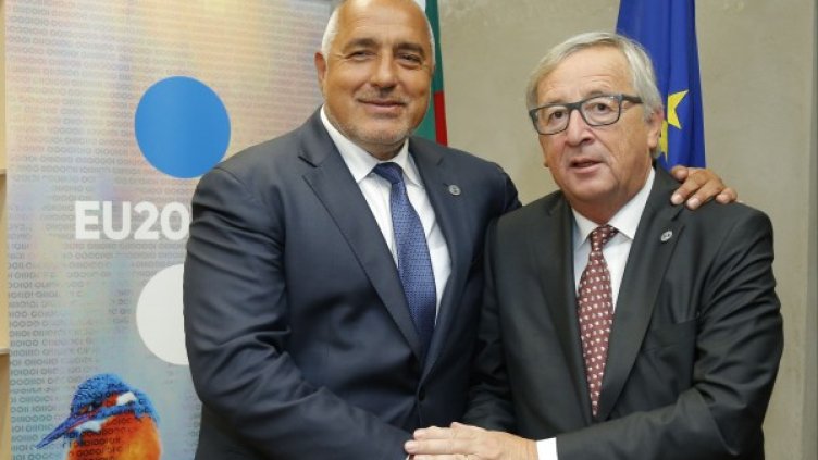 Бойко Борисов и Жан-Клод Юнкер. Снимка: Правителствена пресслужба