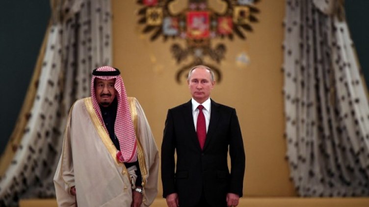 Крал Салман и Владимир Путин. Снимка: Reuters