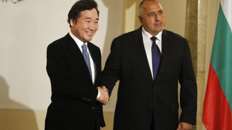 Борисов обсъди инвестиции с премиера на Южна Корея