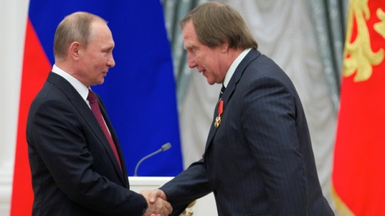 Владимир Путин и Сергей Ролдугин. Снимка: архив, Reuters