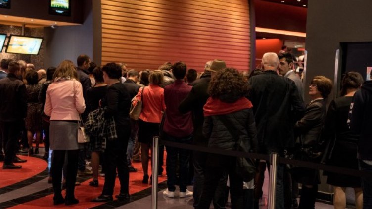 Филмът предизвика голям интерес сред зрителите. Снимка: Възвишение