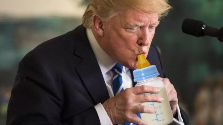 Глътка вода от Тръмп и състезание: Смели и сръчни с Photoshop-а