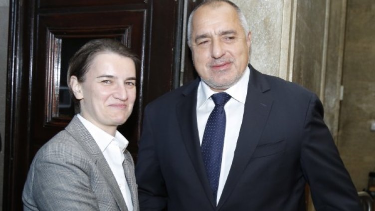 Бойко Борисов и Ана Бърнабич. Снимка: Правителствена пресслужба