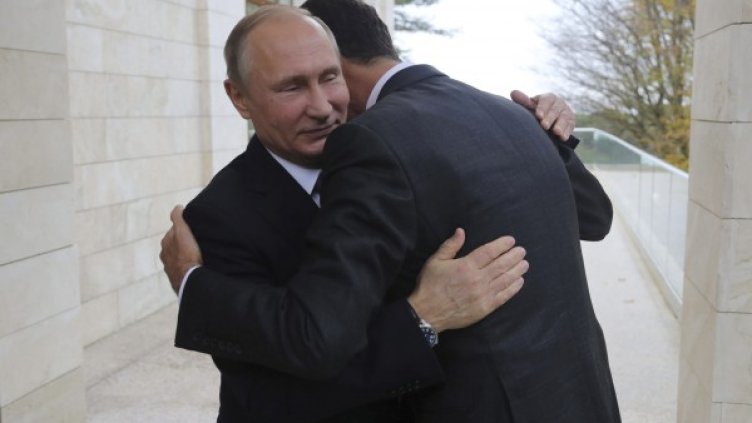 Владимир Путин и Башар Асад. Снимка: Reuters