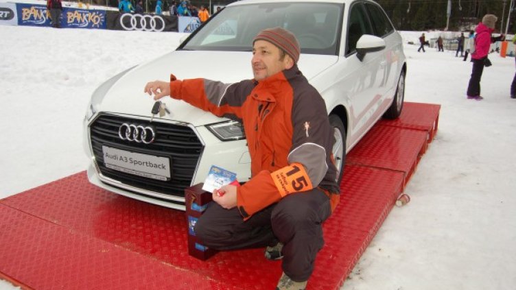 Благоевградчанин спечели "Ауди" на откриването на сезона в Банско