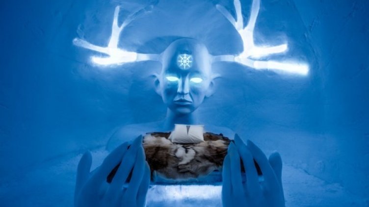 Снимка: Asaf Kliger; Източник: Icehotel Sweden