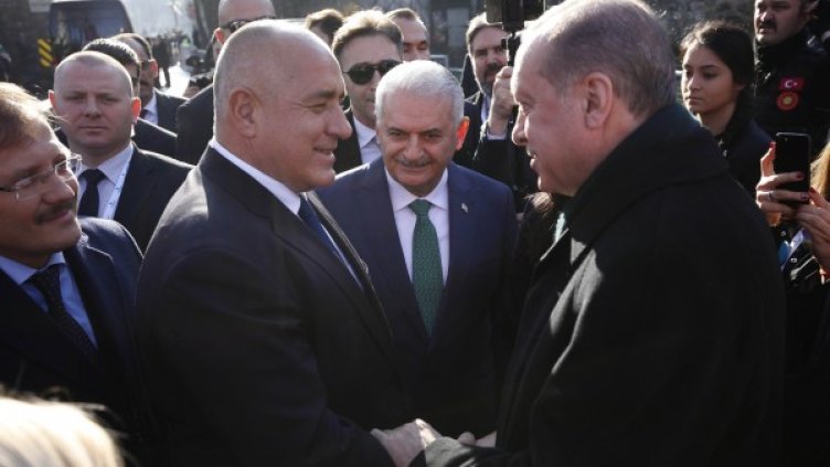 Бойко Борисов и Реджеп Ердоган. Снимка: Олег Попов / Dnes.bg