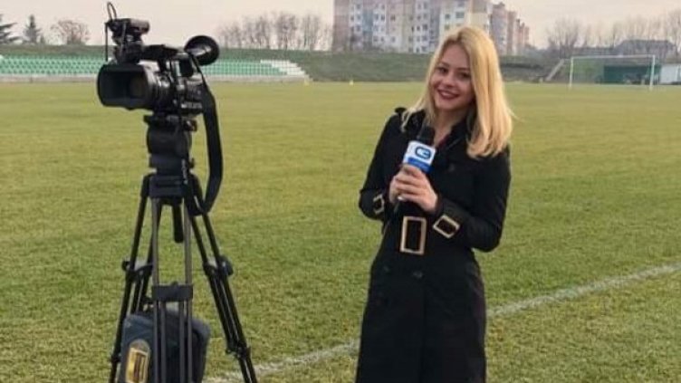 Валерия на новото поприще. Снимка: Facebook