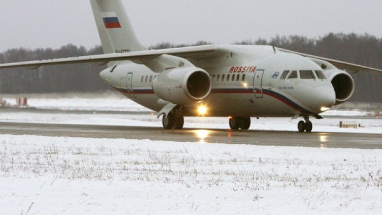 Самолет Ан-148, същият модел като разбилия се Снимка: архив Reuters