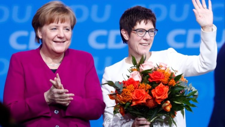 Ангела Меркел и Анегрет Крамп-Каренбауер. Снимка: архив, Reuters