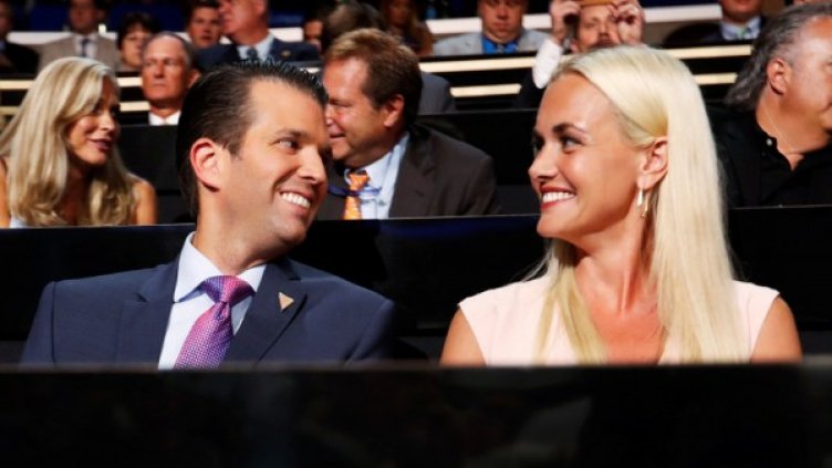 Доналд Тръмп младши и съпругата му Ванеса. Снимка: архив, Reuters
