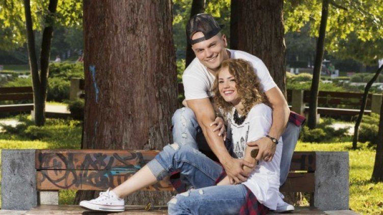 Кристин имаше връзка с рапъра Кристо. Снимка: сп. Love style