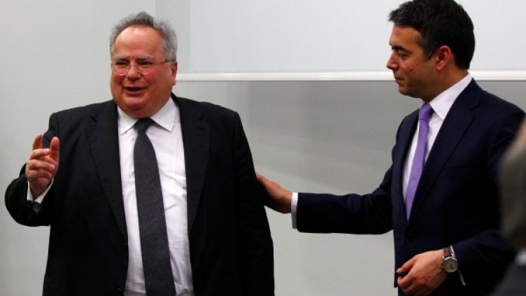 Никос Кодзиас и Никола Димитров. Снимка: Reuters