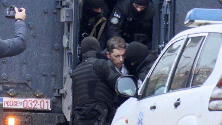 Задържаният Марко Джурич. Снимка: Reuters