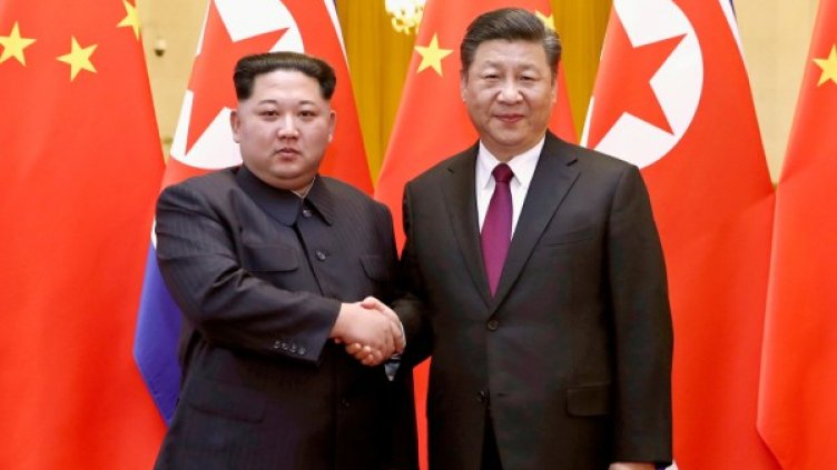 Ким Чен Ун и Си Цзинпин. Снимка: БТА