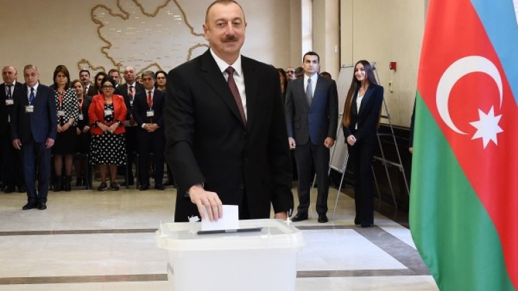 Илхам Алиев. Снимка: Reuters