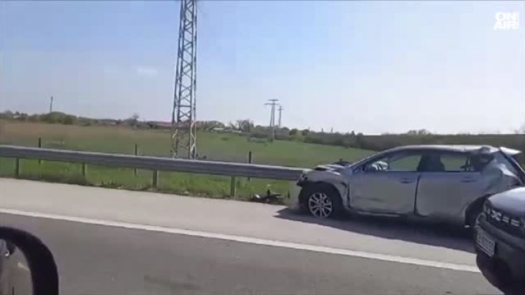 Кошмарен трафик на "Тракия": Заради катастрофи пътуването се превърна в ад за шофьорите