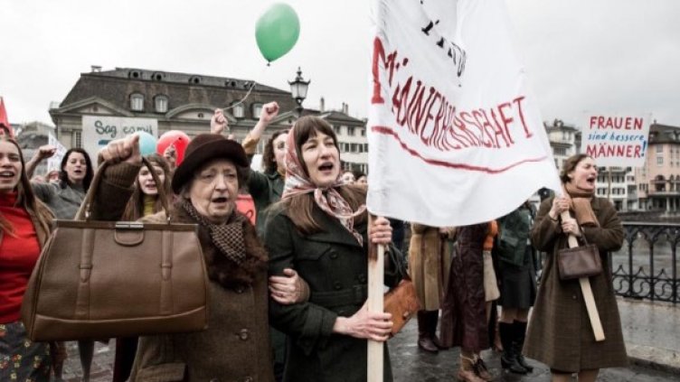 Кадър от наградения филм "Божествен порядък". Снимка: "Златна липа"