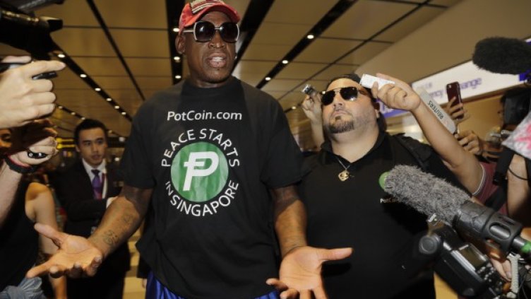 Денис Родман. Снимка: БТА