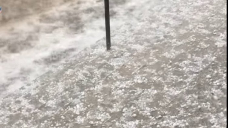 Поройни дъждове и градушки в Румъния, Сърбия и Хърватия