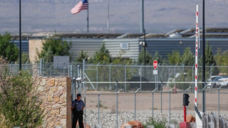 Лагер за деца на имигранти в САЩ близо до мексиканската граница. Снимка: Reuters