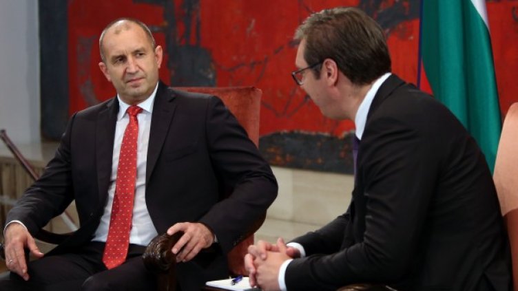 Румен Радев и Александър Вучич. Снимка: архив, БТА