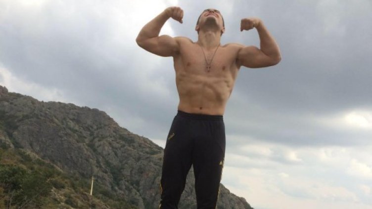 Републиканският шампион по борба Мариян Ганев. Снимка: Facebook