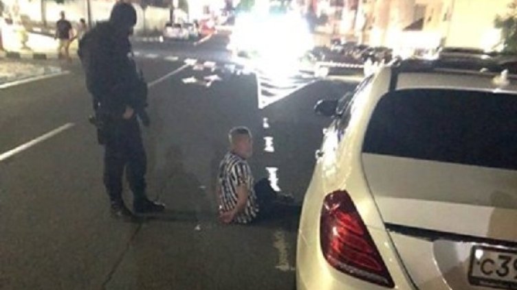 Арестуваният руснак. Снимка: "24 часа"