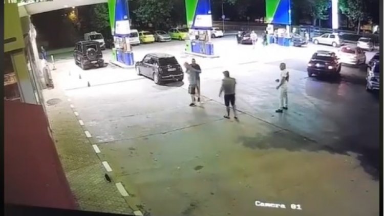 Един крещи, друг го държи... трети скача с тупалки на Динко