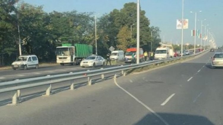 Мястото на трагедията. Снимка: Трафик нюз